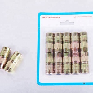 Acoplador/Adaptador de Acero Inoxidable de Alta Resistencia B60 para Engrasadores y Empaquetadores de Inyección (Impermeable) - Product Image 4