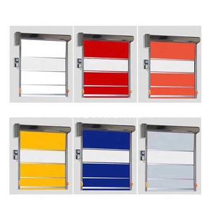 <span class=keywords><strong>Porte</strong></span> à volet roulant rapide en PVC Atelier propre <span class=keywords><strong>garage</strong></span> souterrain isolation du vent <span class=keywords><strong>porte</strong></span> rapide - Product Image 6