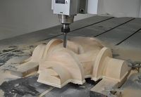 Máquina Fresadora CNC de 4 Ejes Rongchi, Máquina de Tallado y Grabado en Madera 3D para Muebles, Puertas y Esculturas, Directo de Fábrica