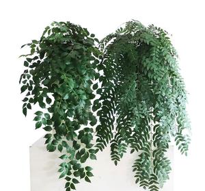 Planta Artificial de Aspecto Real, Adornos Coloridos, Planta Artificial para Decoración de Sala de Estar, Planta Tropical Artificial, Florero de Ratán - Product Image 5