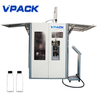 Máquina de Moldeo por Soplado Automática de 3 Cavidades, 30 bar, Moldeadora Industrial por Soplado, Máquina de Moldeo por Soplado y Estirado de PET