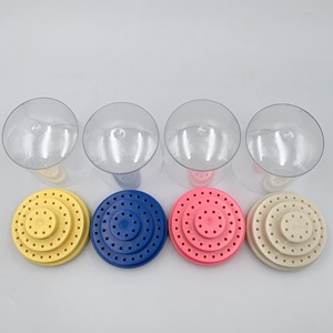 Caja de esterilización para fresas dentales con 48 orificios, caja para cabezales de pulido de carburo de tungsteno, cabezal de pulido de baja velocidad y caja, de tres capas - Product Image 2
