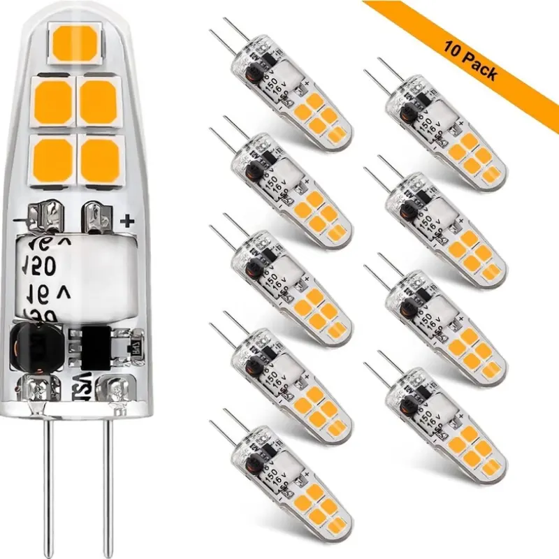 مصباح صغير LED بقاعدة 1.3 واط G4 مصباح led بأجزاء غيار مصباح LED غير لامع مصباح LED للذرة