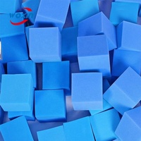 Woxin Éponge de blocs de fosse en polyuréthane haute densité pour parcs de trampolines intérieurs et extérieurs, piscines de gymnastique, mousse cubée