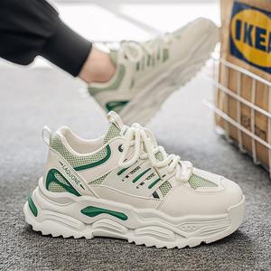 Nouvelles baskets décontractées en maille pour hommes, collection Printemps 2026, polyvalentes, à semelle épaisse, antidérapantes et résistantes à l'usure, pour adolescents - Product Image 1