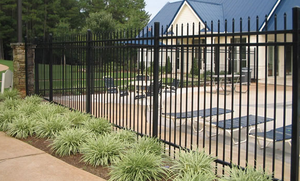 Panneaux de clôture en métal forgé bon marché, clôture de sécurité en acier pour les maisons - Product Image 2