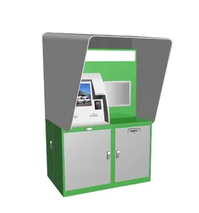 Açık Self servis Kiosk 3D görüş hacmi ölçüm parsel nakliye ödeme kiosklar posta Kiosk ile ölçek tarayıcı