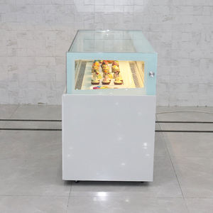 Advanced Bakery Cold Showcase Postre Shop Nevera Enfriador de exhibición de un nivel para restaurante Pastelería y Food Court - Product Image 3