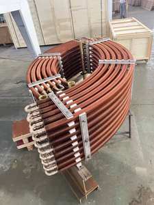 หม้อน้ำหล่อเย็นน้ำมันหล่อลื่นแบบท่อกลม ครีบระบายความร้อนทองแดง - Product Image 5