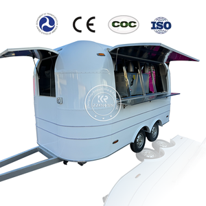 2025 Ice Cream <b>Cart</b> Ice Slush <b>Cart</b> Mini Food Truck Stainless Steel Food Truck - Product Image 2