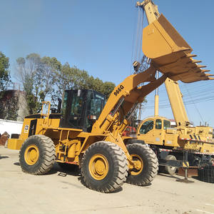รถตักล้อยาง Cat 966G คุณภาพสูงสำหรับขาย สภาพดี ราคาถูก ของแท้จากญี่ปุ่น สินค้ามีจำนวนจำกัด - Product Image 1