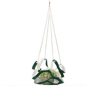 Vente en gros de paniers suspendus pour plantes de jardin, support de Pots de fleurs - Product Image 4
