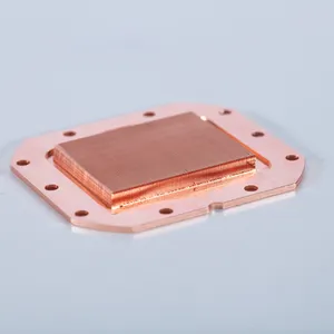 Dissipatore di calore radiatore Chip dissipatore di calore sistema Computer piastra fredda dissipatore di calore CPU personalizzato raffreddamento ad acqua rame per Intel/amd rame