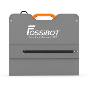 Panel Solar SunEnergy Fossibot SP200 de 200W, IP67, Conector Impermeable, Plegable en Paralelo, Fácil de Transportar para Estación de Energía - Product Image 3