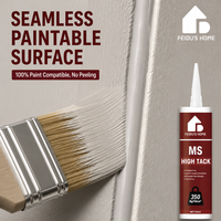 Feidu's Home MSSealant |   Dapat Dicat, Tidak Mengotor untuk Permukaan Batu, Ramah Lingkungan & Tahan Jamur, Untuk Penggunaan Interior