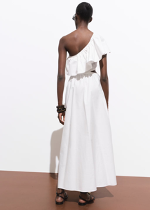 ชุดเดรสฤดูร้อนของผู้หญิง leduo Haute Couture เอวยางยืดแต่งจีบขอบจีบหรูหราสำหรับปาร์ตี้ชายหาด - Product Image 3