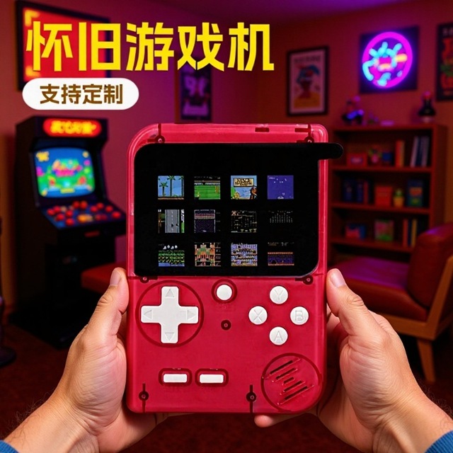 Classic Handheld Game Console GC26 400-in-1 Retro Mini Portable Gaming Device RPG Role-playingperfect Childhood Nostalgia