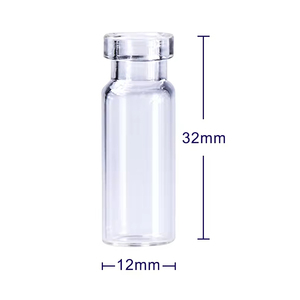 Clear <b>Glass</b> HPLC <b>Vial</b> 1.5mL Crimp Top Autosampler <b>Vials</b> For Laboratory Test - Product Image 5