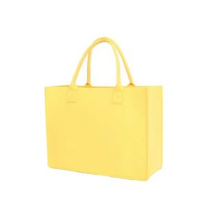Custom Logo Printed New Customized Fashion <b>Large</b> Capacity Felt Tote <b>Bag</b> Advertising <b>Gift</b> Shopping <b>Bag</b> With Handheld <b>Gift</b> <b>Bag</b> - Product Image 2