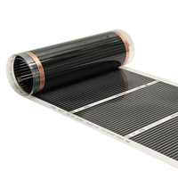 Film isolant chauffant au sol électrique en carbone de Corée, vente en gros OEM, composant du système de chauffage par le sol