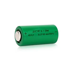 ביצועים גבוהים 6V CR1/3N ליתיום סוללה CR 1/3N CR11108 Li-MnO2 סוללות תא