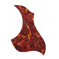 Plaque de protection pour guitare acoustique de style Eagle, autocollant transparent et couleur écaille de tortue