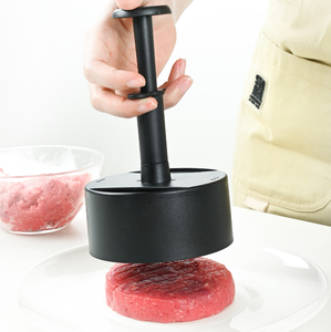 Presse à viande en plastique ABS de qualité alimentaire avec poignée <span class=keywords><strong>Moule</strong></span> de fabrication de <span class=keywords><strong>steak</strong></span> de hamburger antiadhésif DIY Beef Burger Maker pour la cuisson au gril - Product Image 6