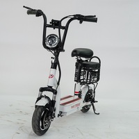 Vente chaude 2025, vélo électrique urbain intelligent électronique pour adultes et enfants, moteur de moyeu arrière 350W, 48V, 10 pouces