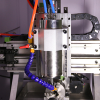 Machine de gravure CNC de bureau mini 2030 pour la sculpture et le fraisage de bijoux en cuivre, aluminium, or, métal, bagues et bracelets