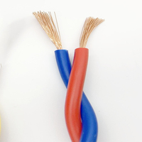 Spannung 300/500V 0, 75 mm2 1 mm2 1, 5 mm2 2, 5 mm2 4 mm2 6 mm2 Zweiadrige und verdrillte flexible Doppel kabel