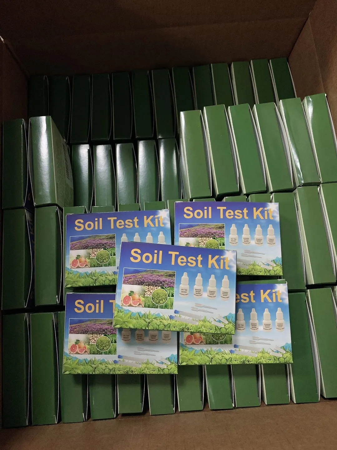 Набор для тестирования садовой почвы pH фосфористого азота, комплект для тестирования почвы, комплект для тестирования жидкости