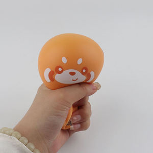 Red <b>Panda</b> Slow Rebound Squeeze <b>Toy</b> Sticky Series Cute 3D Stress Relief Kids <b>Toy</b> - Product Image 3