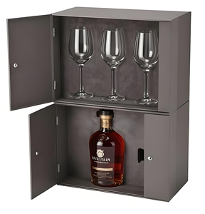 Juego <span class=keywords><strong>de</strong></span> Copas <span class=keywords><strong>de</strong></span> Champán y Vino <span class=keywords><strong>de</strong></span> Lujo Personalizado, Empaquetado en <span class=keywords><strong>Caja</strong></span> <span class=keywords><strong>de</strong></span> <span class=keywords><strong>Regalo</strong></span> <span class=keywords><strong>de</strong></span> Cartón Rígido con Estampado en Caliente, Ideal para Regalos Corporativos - Product Image 1