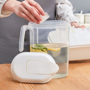 High-Temperature Resistant Plastic Cold <b>Water</b> <b>Bottle</b> <b>Filter</b> Tea Fruit Infusion Pitcher for Kitchen Use Sealed Fruit Juice <b>Water</b> - Product Image 6