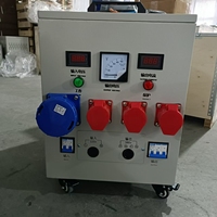 Convertisseur de phase 30kva 1 phase 220v à 3 phases 380v 440v avec transformateur de convertisseur de tension de puissance de fils neutres