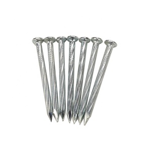 Clous en acier pour béton électrogalvanisés à tige spirale haute résistance pour la fixation de la maçonnerie murale - Product Image 5