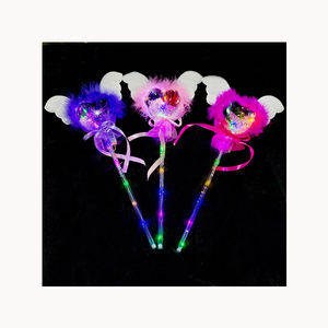 Großhandel Party Kinder Sternenhimmel Bobo-Ball Zauberstift Engelfedern glühende Zauberstöcke - Product Image 1