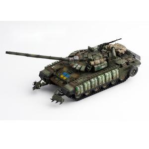 Modèle de réservoir de T-72B3M ukrainien <span class=keywords><strong>1</strong></span>/<span class=keywords><strong>72</strong></span> pour collection de bureau ou ornement - Product Image 1