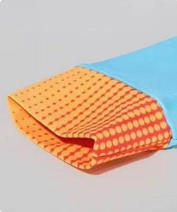 Jersey de Ciclismo de Manga Larga en Bloques de Color Azul y Naranja, Doble Adaptabilidad para Primavera y Otoño, Torneos, Entrenamiento, Desplazamientos Diarios, Personalizable - Product Image 4