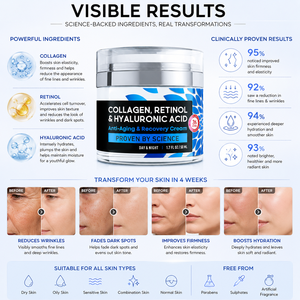 Crème <span class=keywords><strong>pour</strong></span> le <span class=keywords><strong>visage</strong></span> au collagène avec crèmes hydratantes <span class=keywords><strong>pour</strong></span> la peau <span class=keywords><strong>pour</strong></span> éliminer les taches brunes, douce <span class=keywords><strong>pour</strong></span> les peaux sensibles - Product Image 2