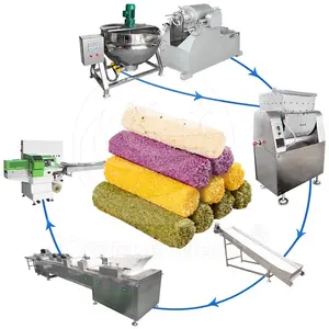 ORME enerji Protein Bar üretim hattı şişirilmiş Granola Bar formu makinesi tahıl şeker çubuğu makinesi yapmak