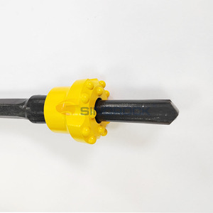 熱販売 64mm 鍛造炭素鋼リーマービット R25 トップハンマーオープナー パイロットアダプター ISO9001認証 高性能 鉱業用 - Product Image 1