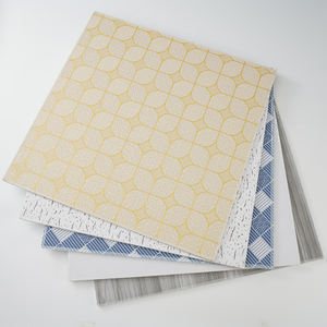 Tuile de plafond extensible en PVC stratifié Turquie-Népal 60x60, plafonds artistiques, utilisation moderne pour hôtels, installation de grille de plafond - Product Image 5