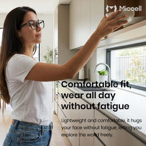 Lunettes intelligentes Miccell IP65, étanches à <span class=keywords><strong>la</strong></span> poussière et à l'eau, <span class=keywords><strong>musique</strong></span> immersive 6H, haut-parleurs stéréo 0815, port confortable toute <span class=keywords><strong>la</strong></span> journée <span class=keywords><strong>pour</strong></span> un usage quotidien - Product Image 4