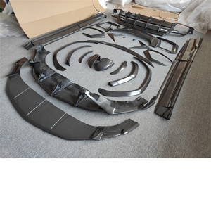 Adecuado para la modificación de fibra de carbono del URUS, juego completo de accesorios envolventes: alerón delantero y trasero. - Product Image 3