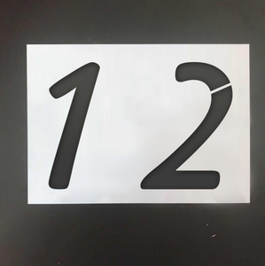 แม่แบบพลาสติกสำหรับวาดลายตัวอักษร ตัดด้วยเลเซอร์ สำหรับเด็กเพ้นท์ภาพ - Product Image 3