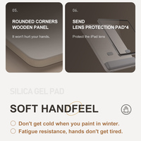 Support de tablette ergonomique FEIXIANG P29 en gel de silice souple, protège votre poignet, support de bureau réglable pour ordinateur portable, idéal pour la lecture