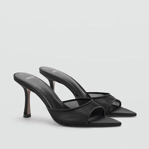 Mules d'été MNG pour femmes 2026 – Talon aiguille 8 cm, bout ouvert, à enfiler, à bride unique, tendance, pour l'extérieur - Product Image 3