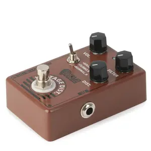 Liga metal stomp caixa caso gabinete guitarra efeito pedal Fabricante do produto Peças de guitarra acústica Efeito Pedais Wah elétrico