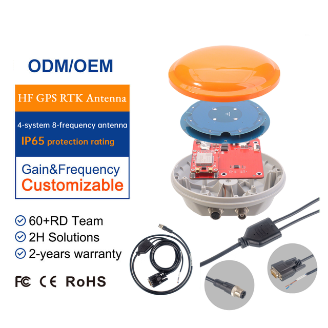 High-precision GPS BEIDOU GLONASS GALILEO High Precision Positioning Directional Survey RTK GNSS Receiver